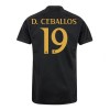 Jalkapallo Peliasut Real Madrid D. Ceballos 19 Kolmas Pelipaita 2023-24 Lyhythihainen Jalkapallo Peliasut Real Madrid D. Ceballos 19 Kolmas Pelipaita 2023-24 Lyhythihainen